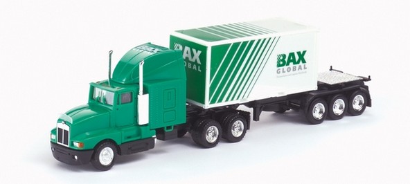 Kenworth with Sleeper 20ft Container saddle train