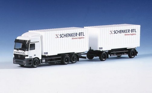 Mercedes-Benz Actros L Exchange case trailer train 3A/2A
