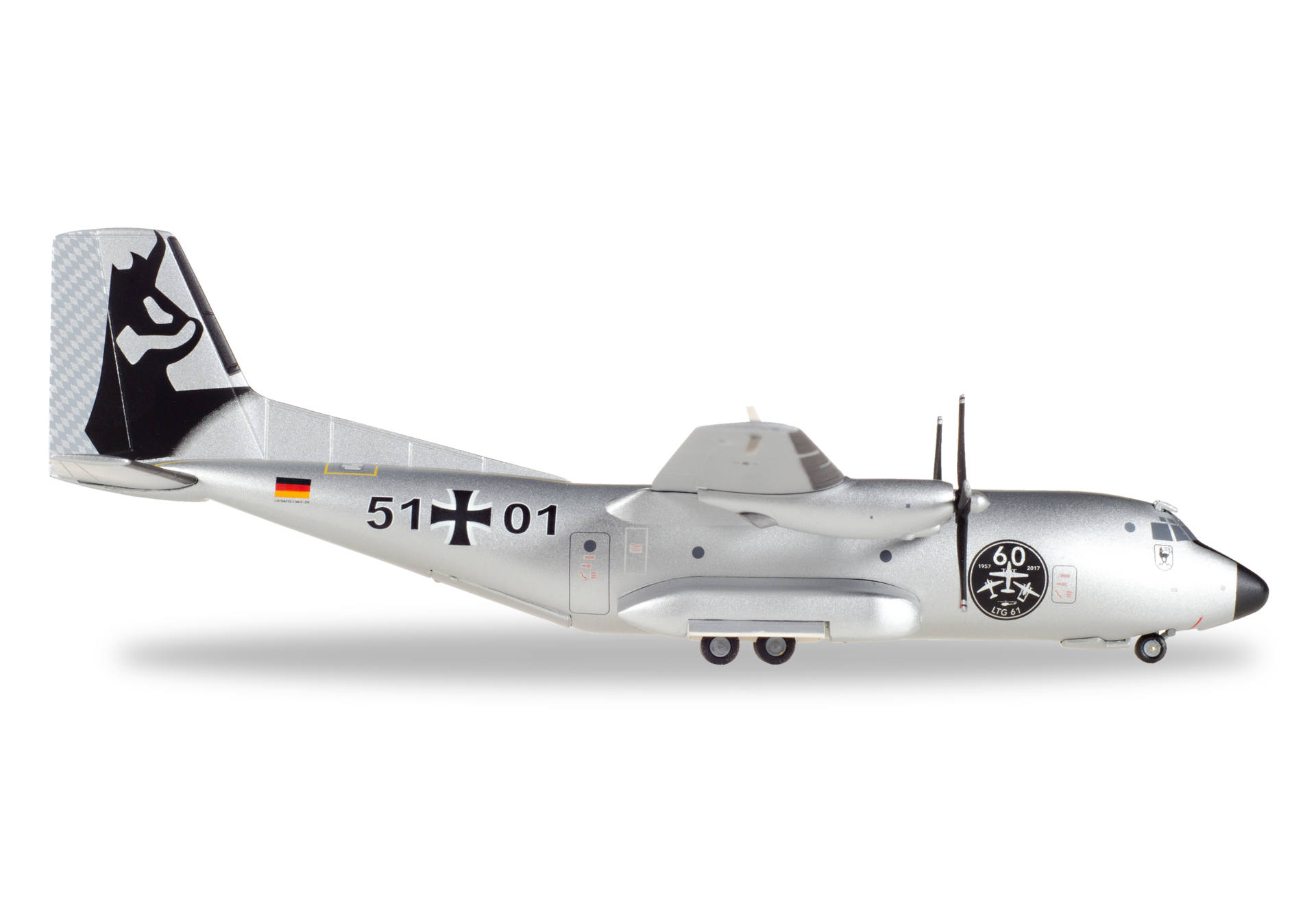 Luftwaffe Transall C-160 - LTG 61 / Air Transport Wing 61 "60th Anniversary" - 5101