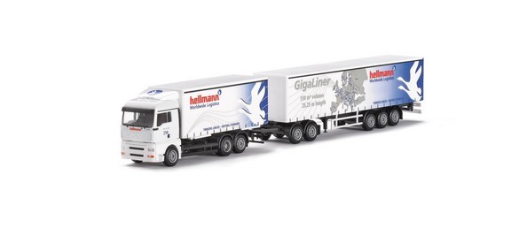 Man TGA Curtain Plano-Trail (Road Train) Special box
