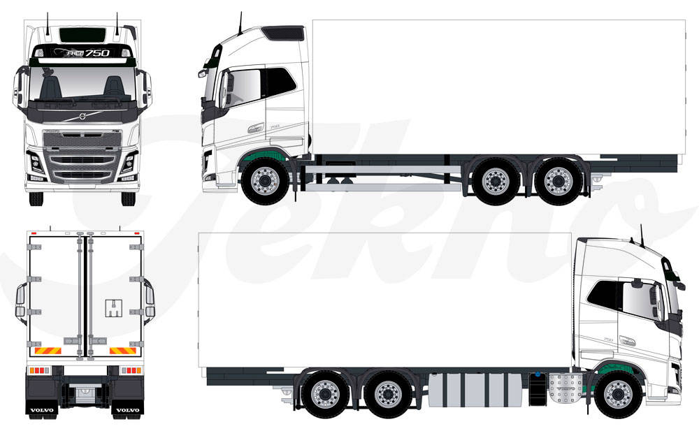 Volvo FH GL XL Koffer-LKW