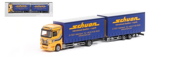 Mercedes-Benz Actros LH '02 Curtain Planner Hanger Train Special Cardon