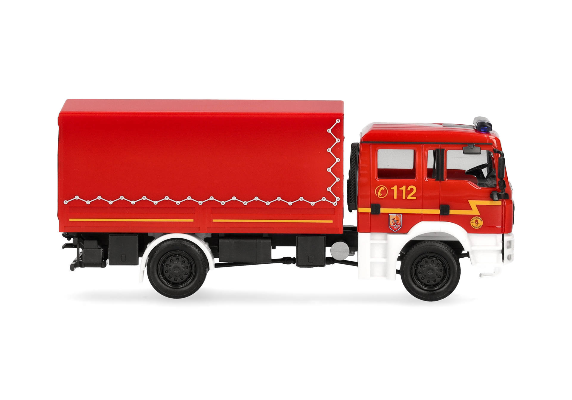 toy, truck, fire engine, red vehicle, caboose trailer