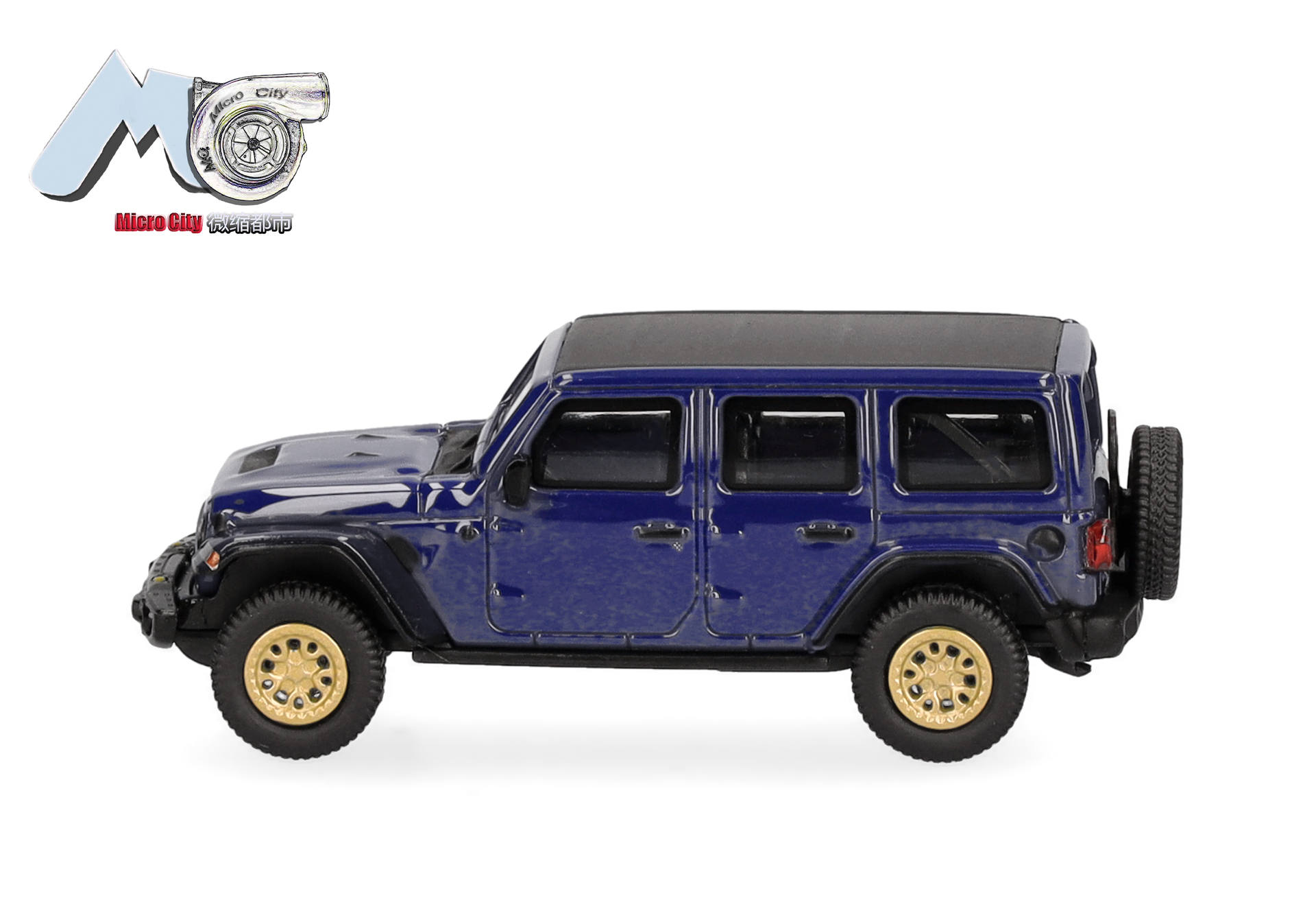 MicroCity: Jeep Wrangler, blau (ab 2017)