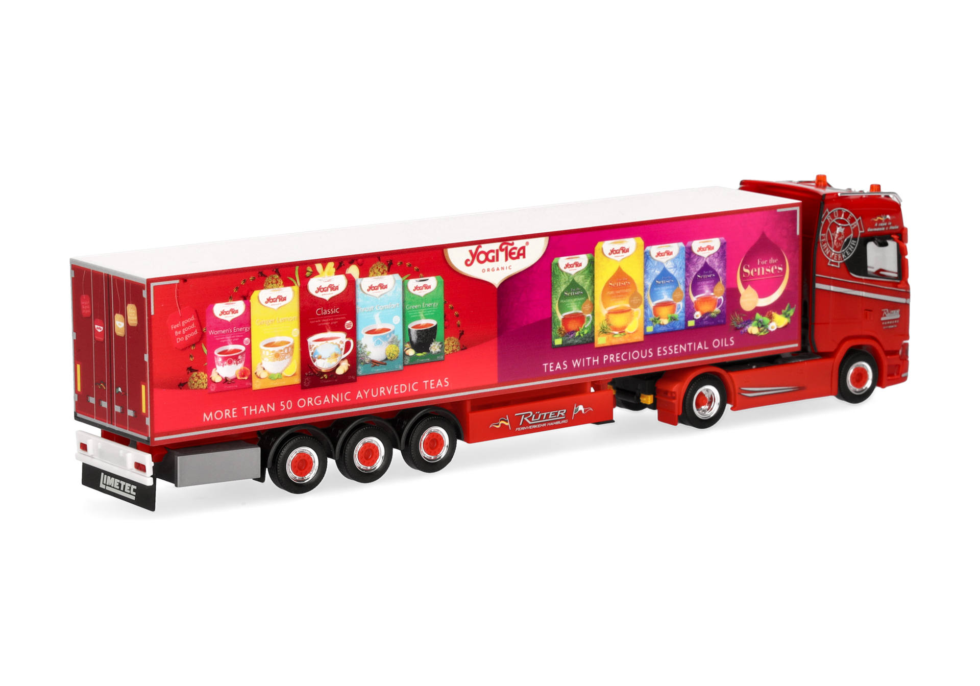toy truck, truck trailer, red truck, advertising trailer, model vehicle, toy, truck, trailer, red, advertising, minivan
