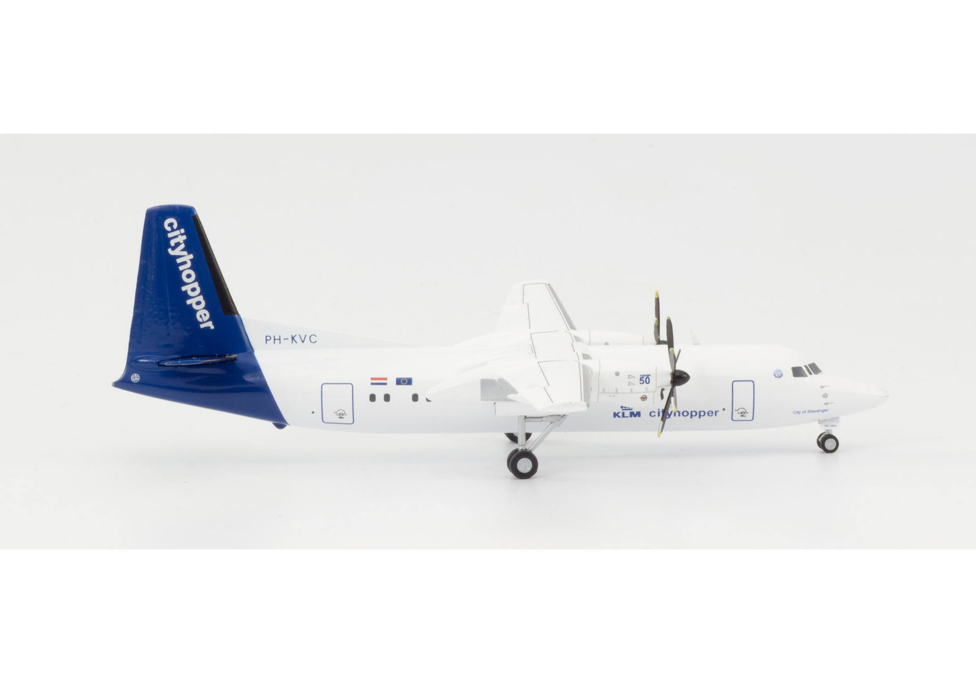 KLM Cityhopper Fokker 50