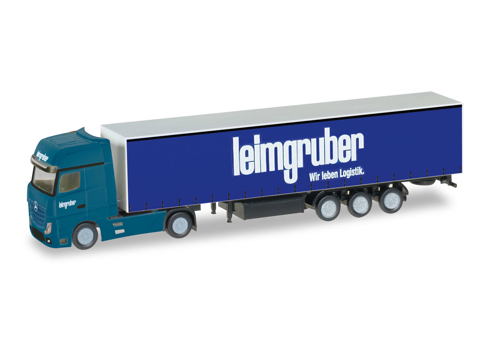 Mercedes-Benz Actros curtain canvas semitrailer "Leimgruber" (CH)