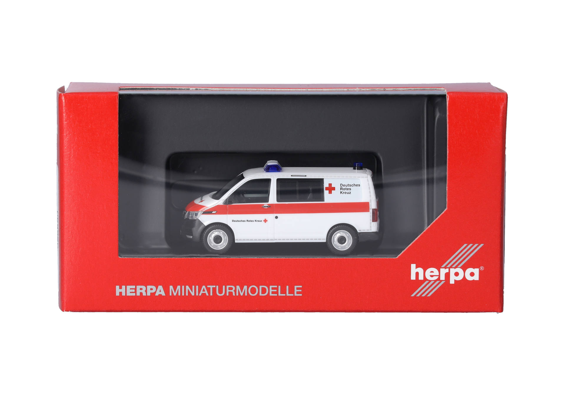 Rettungswagen, Lieferwagen, rot-weiß, Miniaturmodell, Notfallfahrzeug