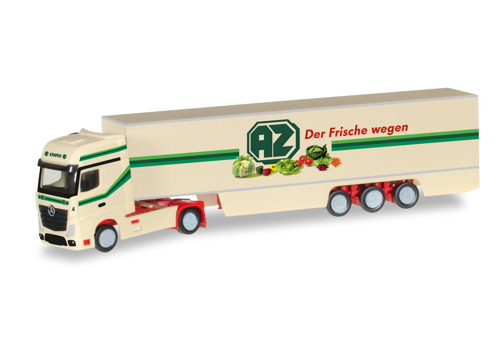 Mercedes-Benz Actros Gigaspace Koffer-Sattelzug "AZ Kempen"