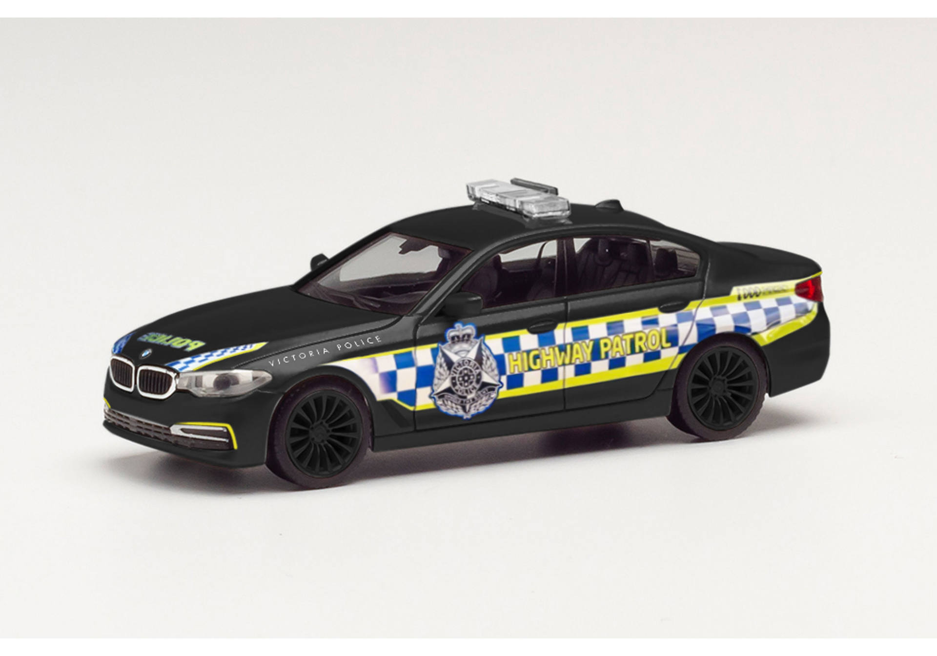 BMW 5er Limousine „Victorian Highway Police“, schwarz