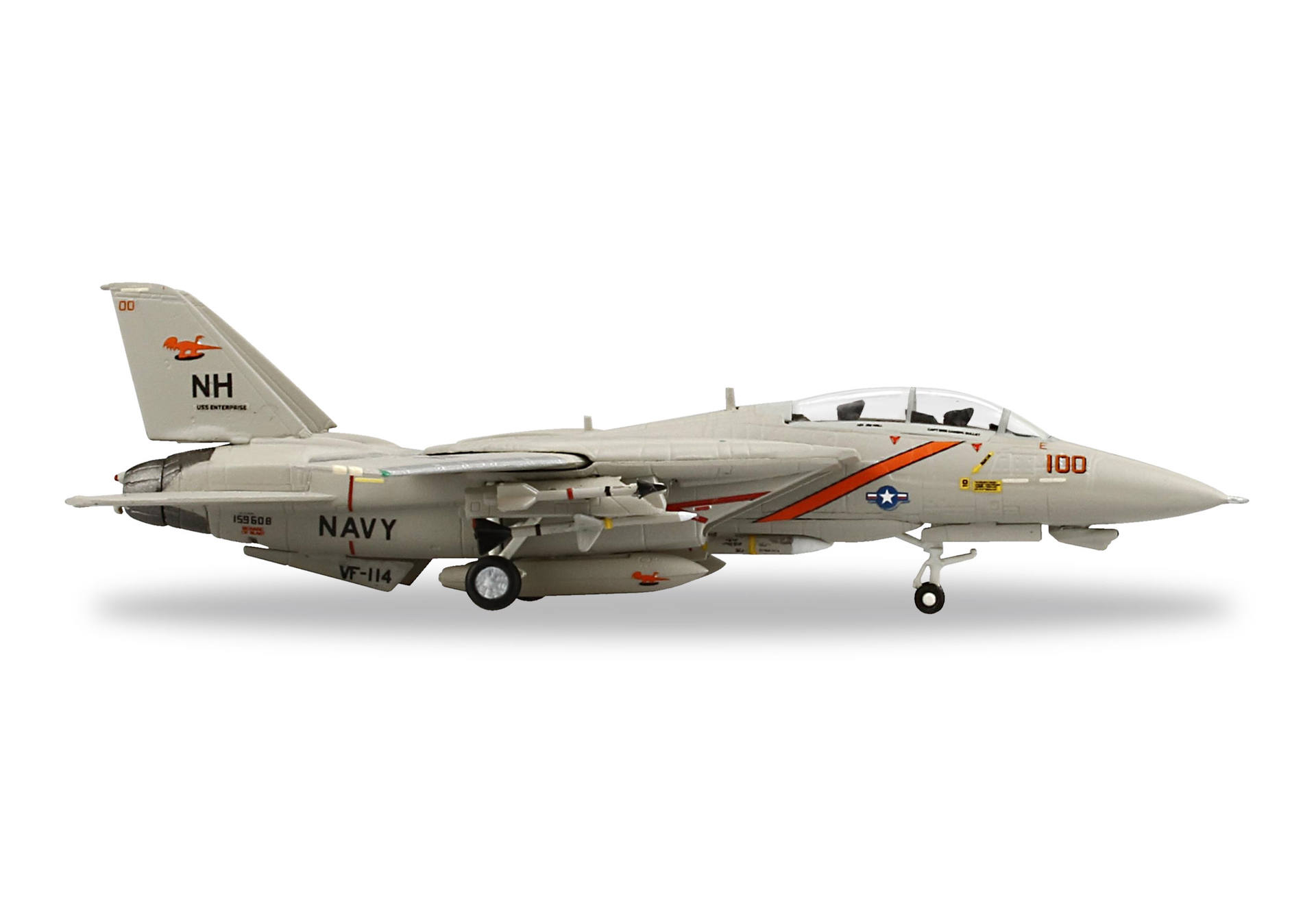 Grumman F-14A Tomcat - VF-114 "Aardvarks", U.S.S. Enterprise