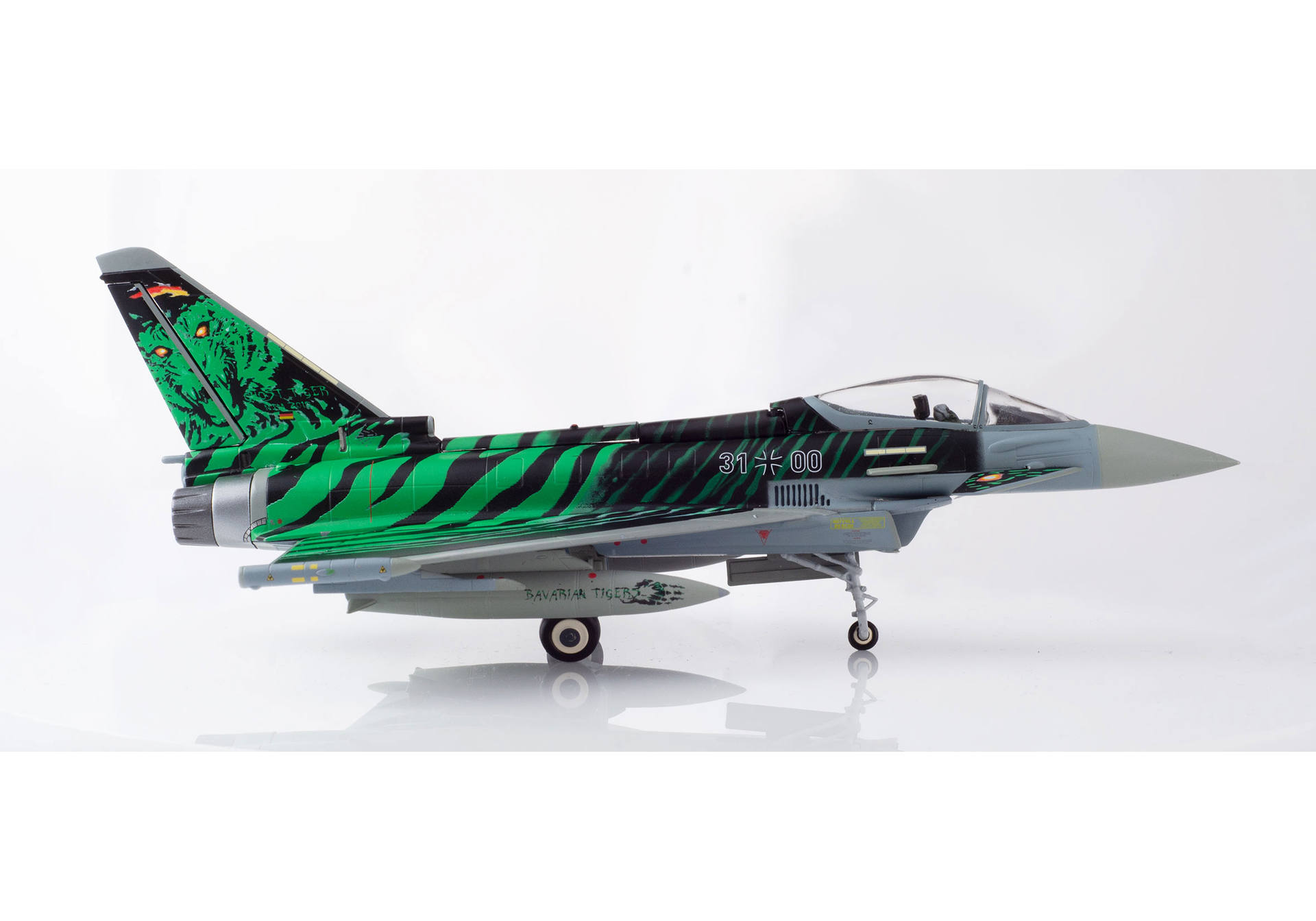 Luftwaffe Eurofighter Typhoon - TaktLwG 74 NATO Tiger Meet 2018, Poznan-Krzeslny Air Base - “Ghost Tiger” – 31+00