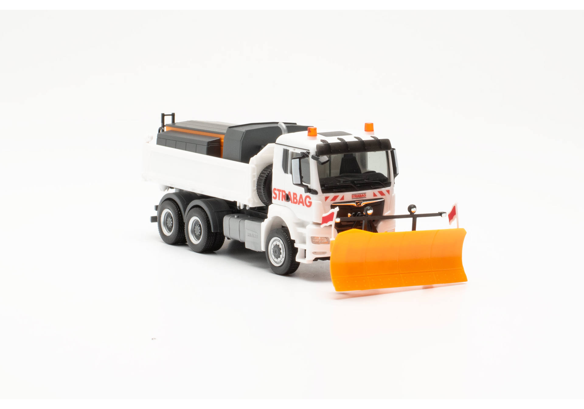 MAN TGS NN dump truck "STRABAG/winter road maintanance"