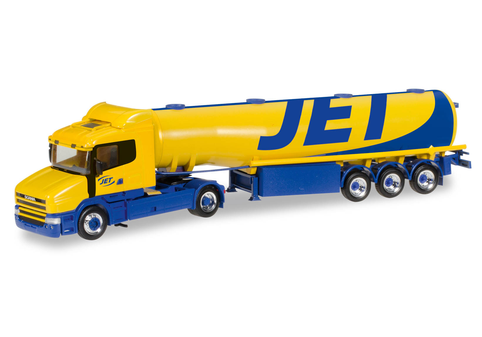 Scania Hauber Benzintank-Sattelzug "Jet"