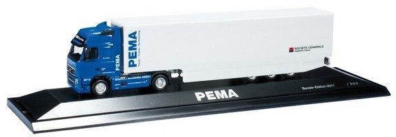 Volvo FH XL suitcase saddle train