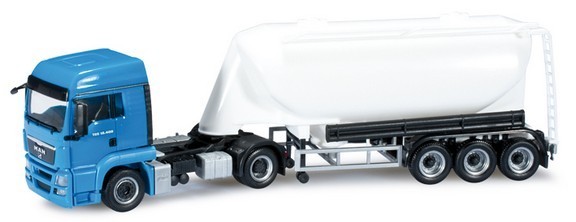 Man TGS LX Silo saddle train