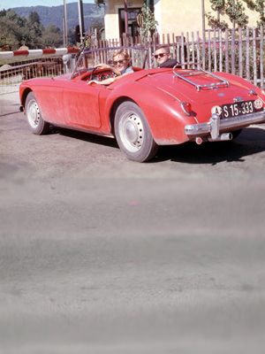 Summer, sun, convertible