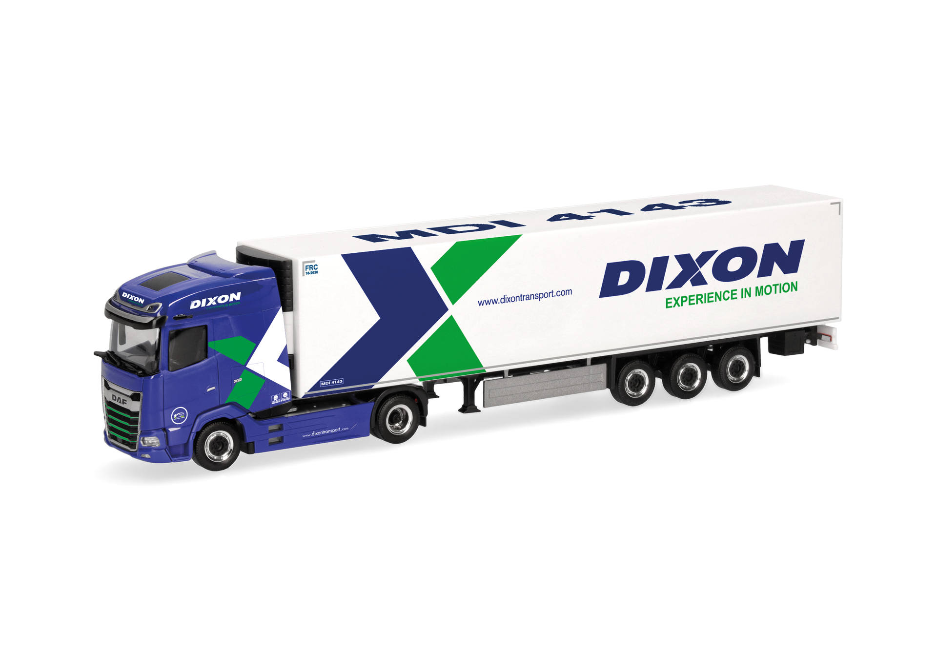 DAF XG Kühlkoffer-Sattelzug "Dixon"