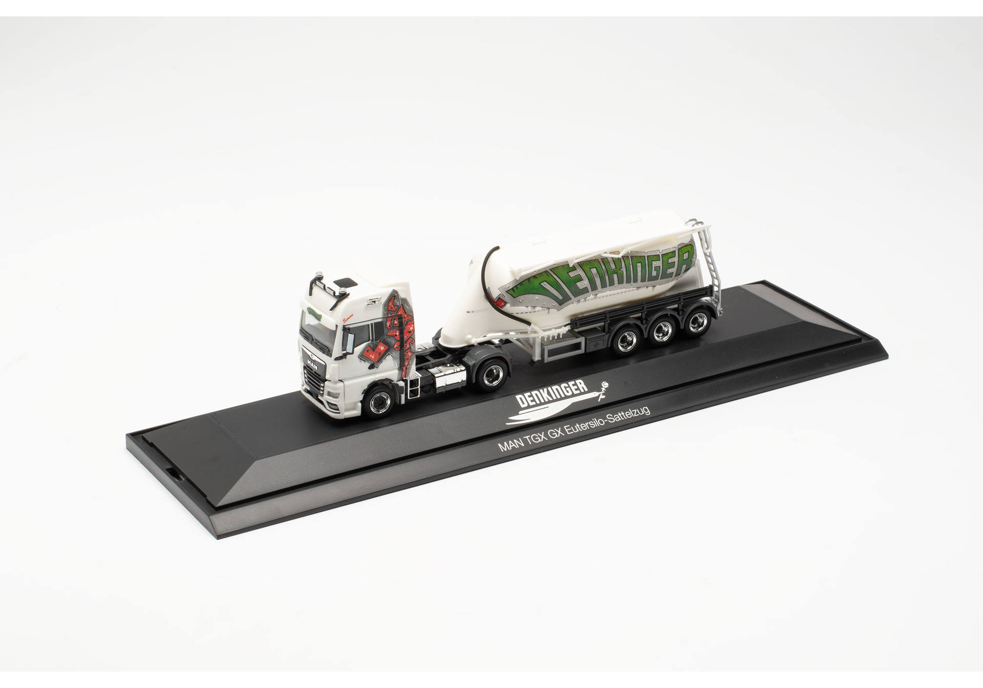 MAN TGX GX Eutersilo-Sattelzug / bulk semitrailer „Denkinger“ (Baden-Württemberg/Ehingen)