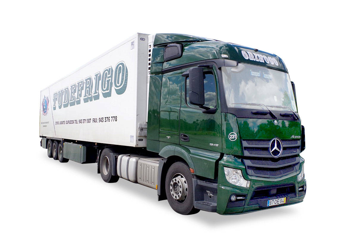 Mercedes-Benz Actros Streamspace refrigerated semitrailer "Tudefrigo"