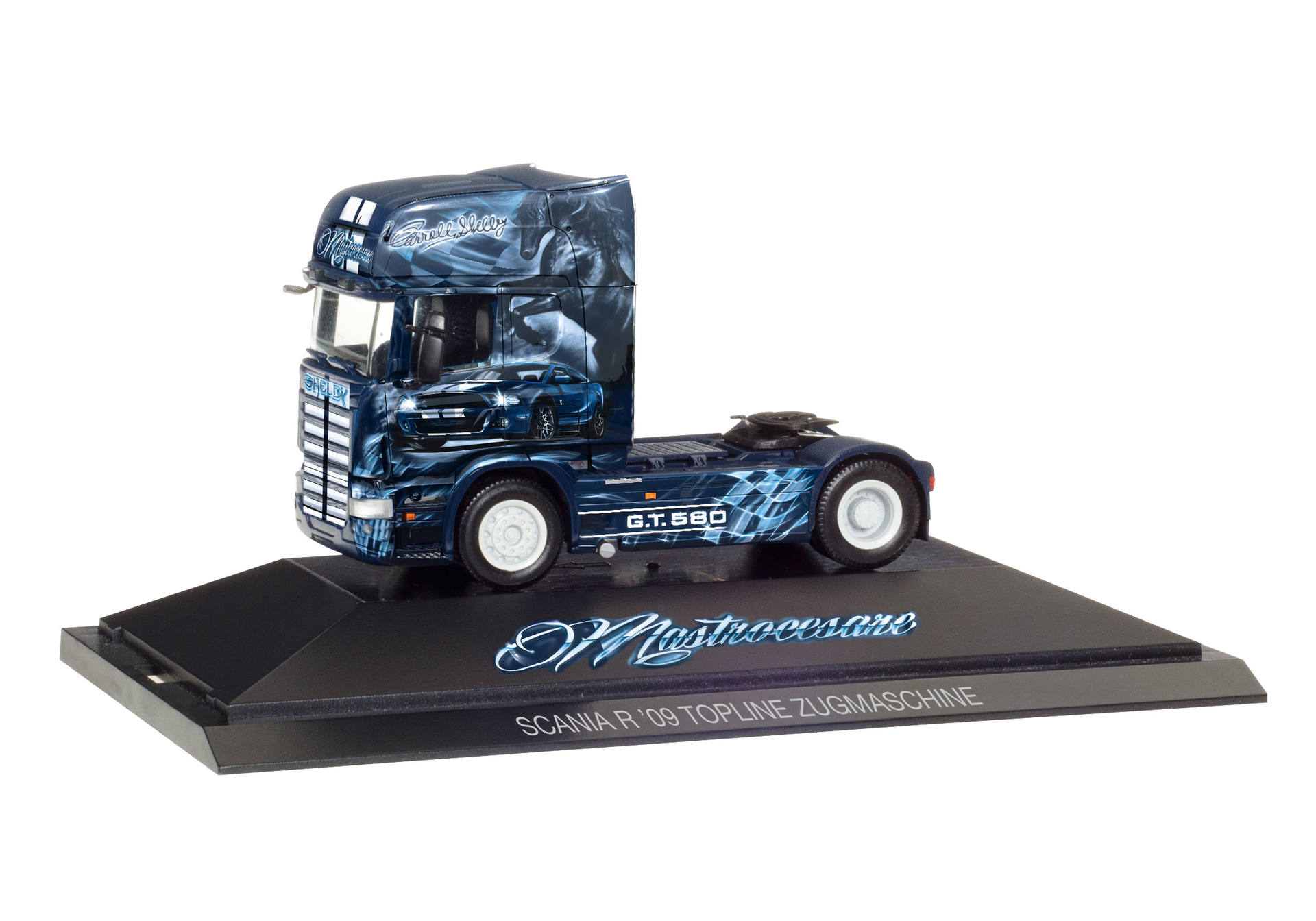 Scania R V8 TL rigid tractor "Shelby GT 580 / Spedition Mastrocesare" (I)