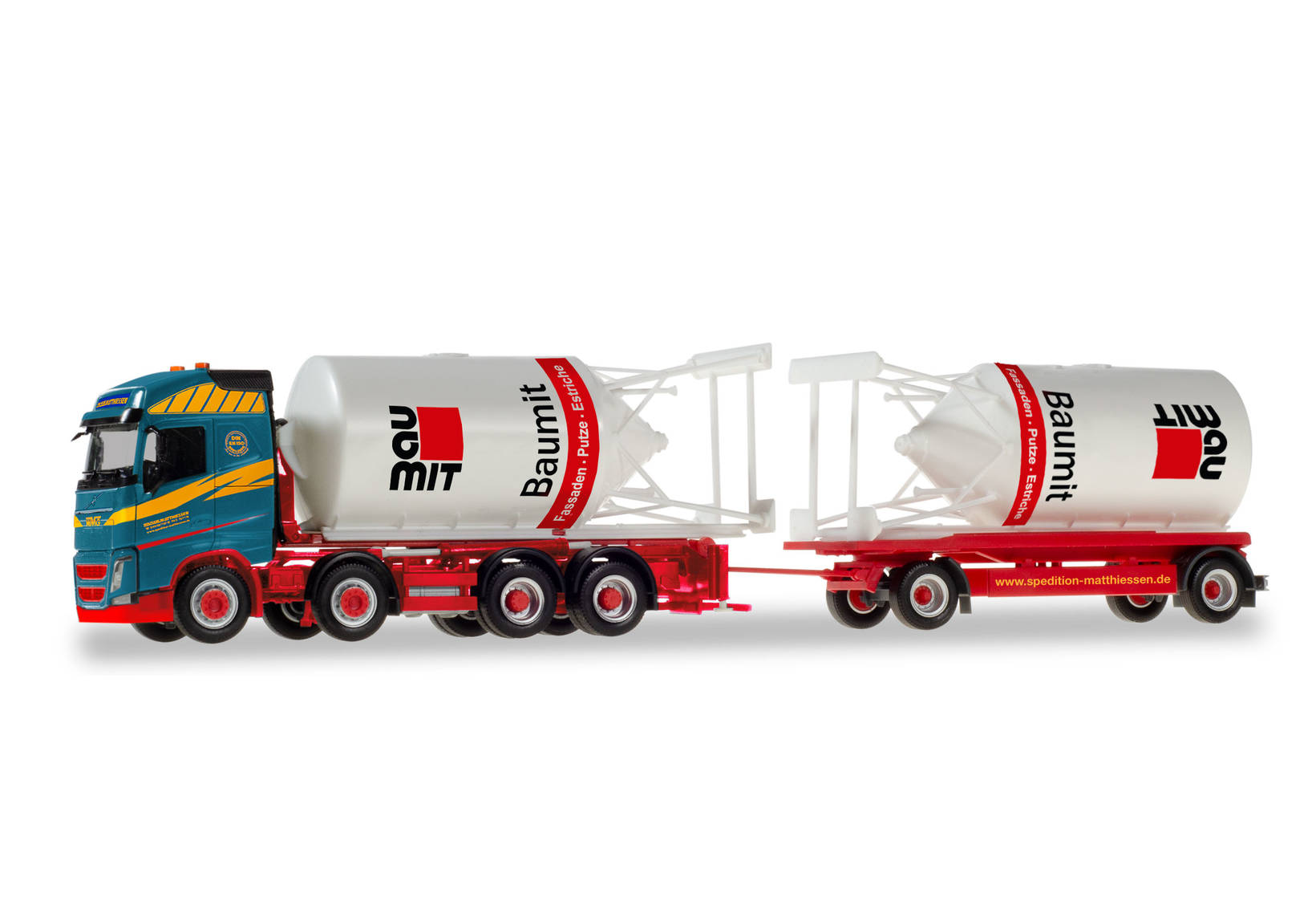 Volvo FH Gl. bulk truck and Trailer "Matthiessen Logistik"