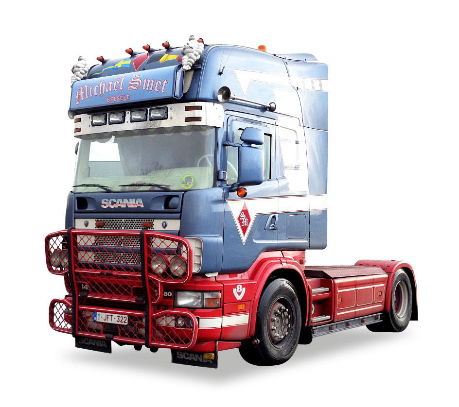 Scania 164 TL 4x2 rigid tractor "Michael Smet"