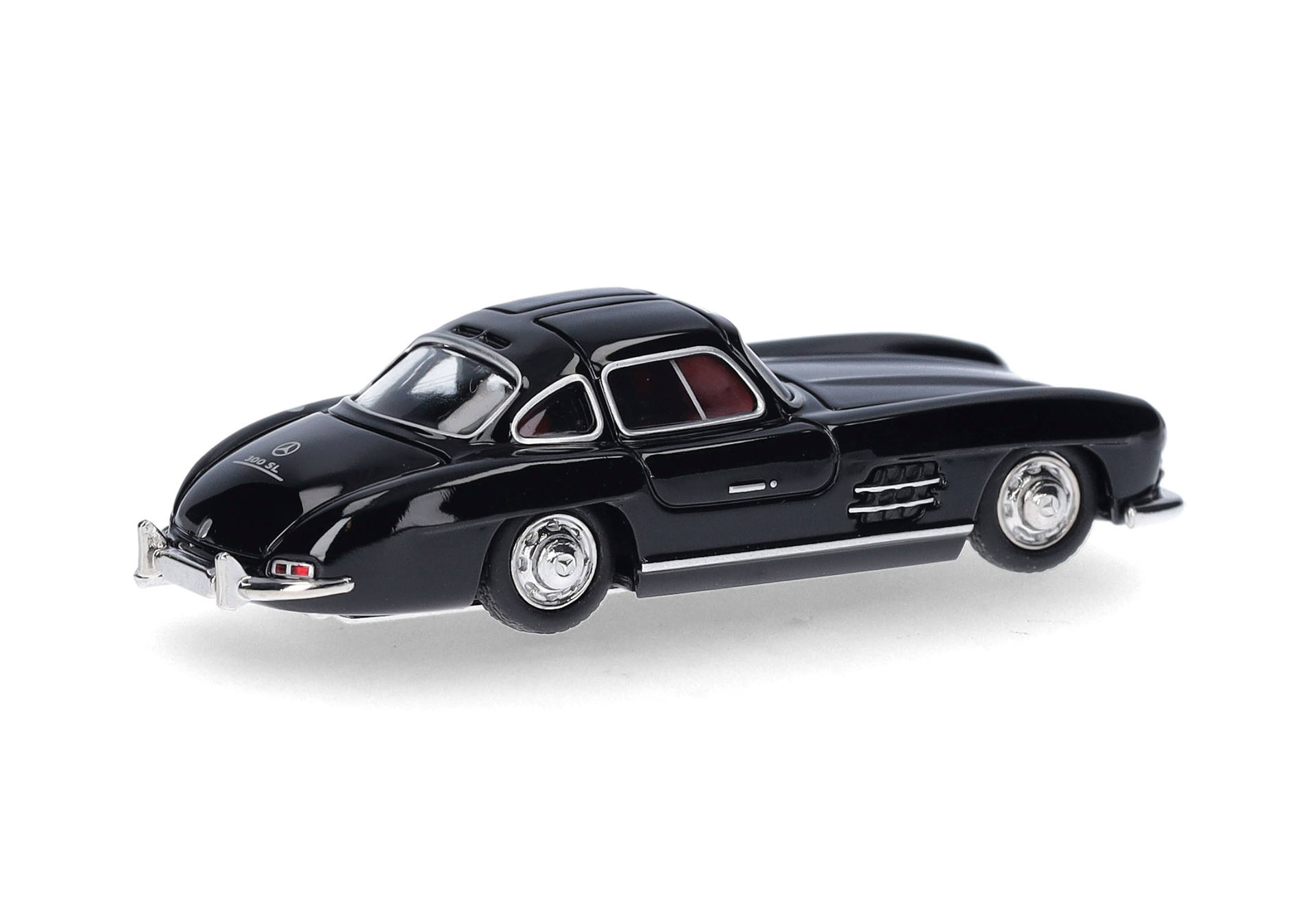 Mercedes-Benz 300 SL gull-winged doors, black