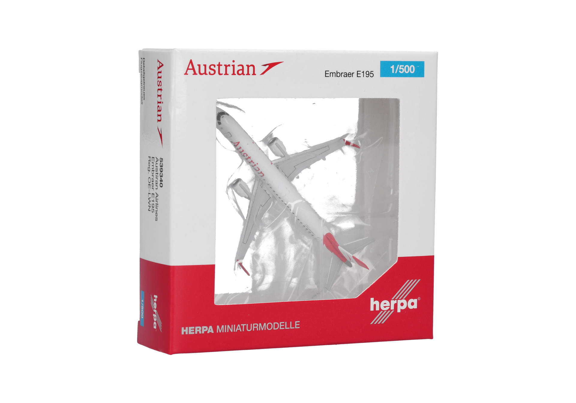 Austrian Airlines Embraer E195 - OE-LWI