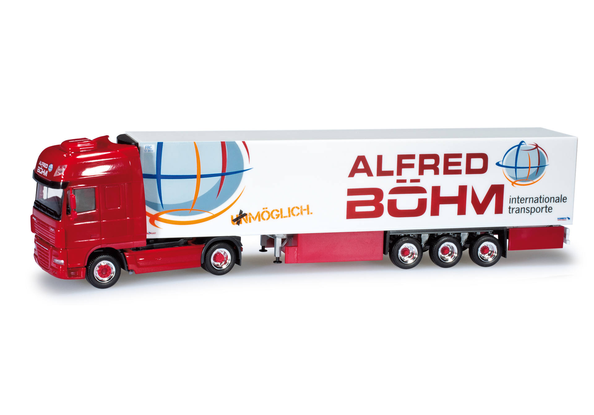 DAF XF 105 Koffer-Sattelzug "Böhm"