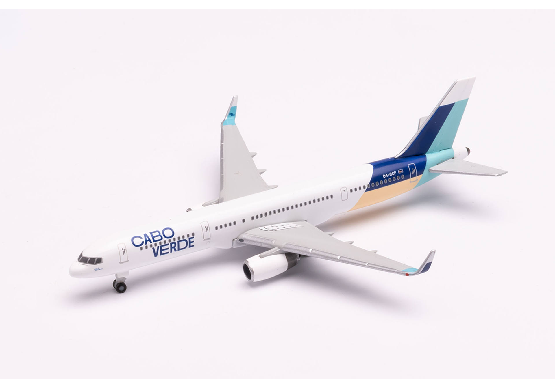 Cabo Verde Airlines Boeing 757-200 - Island of Sal colors – D4-CCF „Praia de Santa Maria“