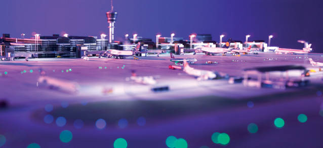 Lichtsystem Flughafen- und Straßenbeleuchtung