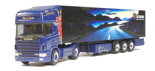 Scania Topline refrigerated box semitrailer "King of the Road", PC