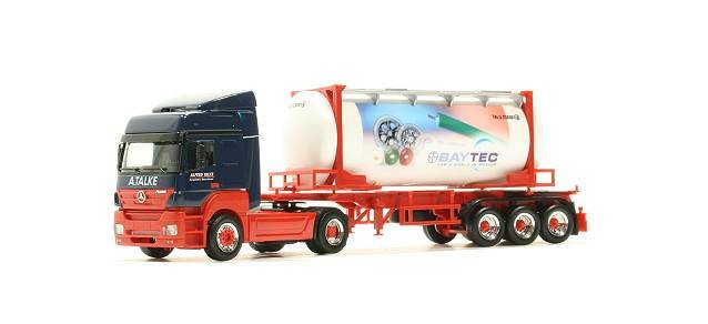 Mercedes-Benz Axor 20ft. semitrailer "Talke"