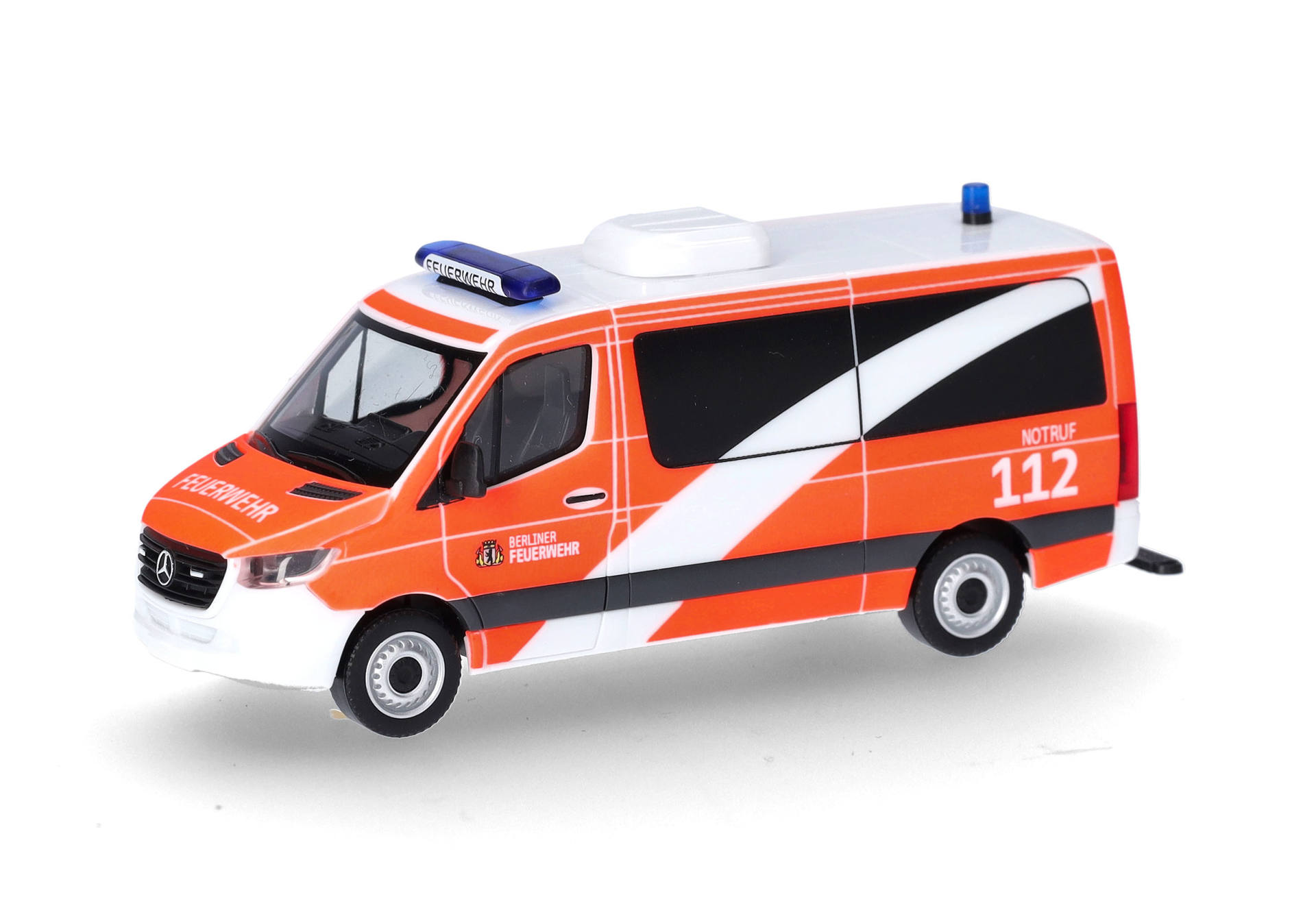 Mercedes-Benz Sprinter '18 bus flat roof "Fire Brigade Berlin / Berliner Feuerwehr"