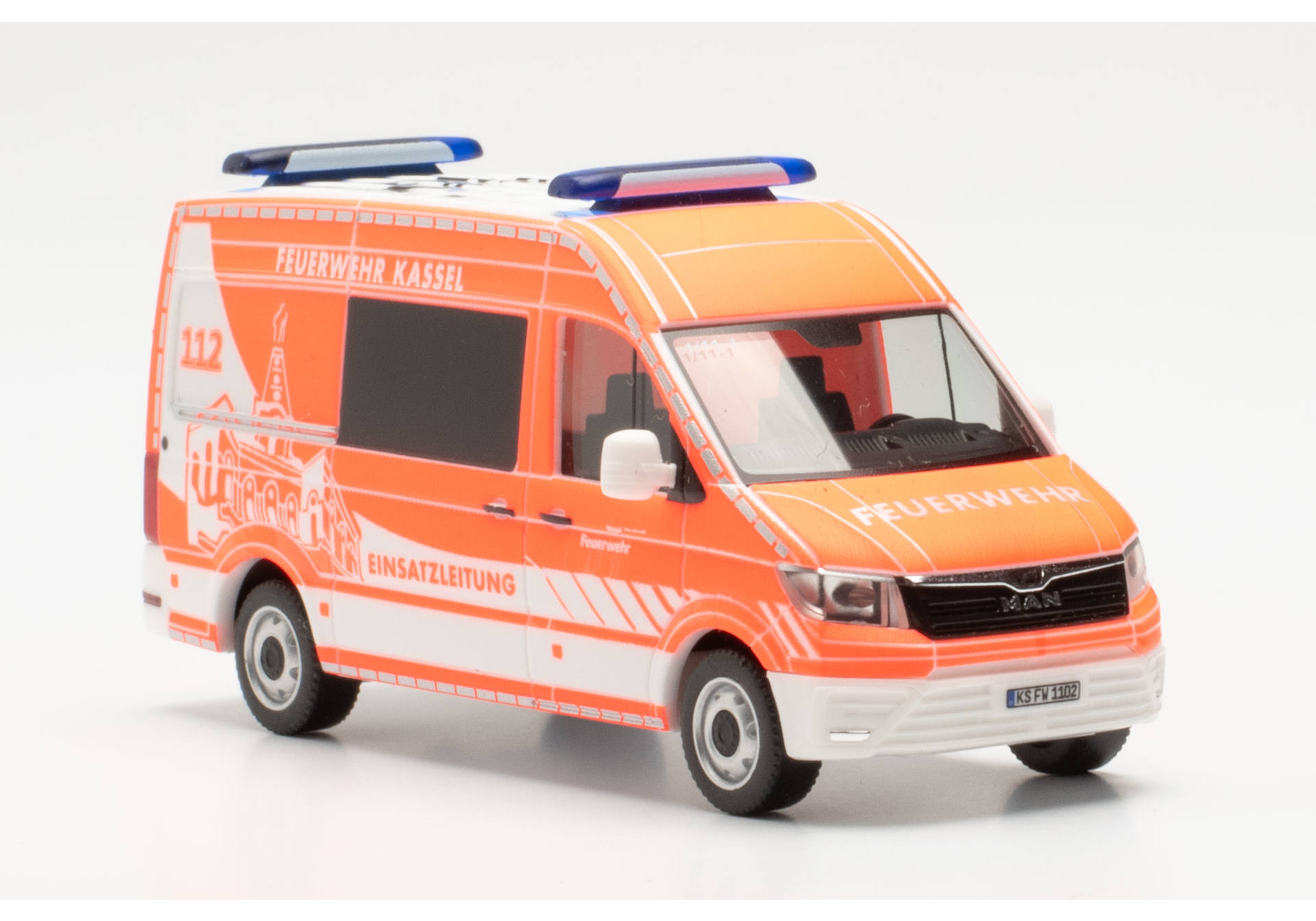 MAN TGE box high roof "Feuerwehr Kassel"