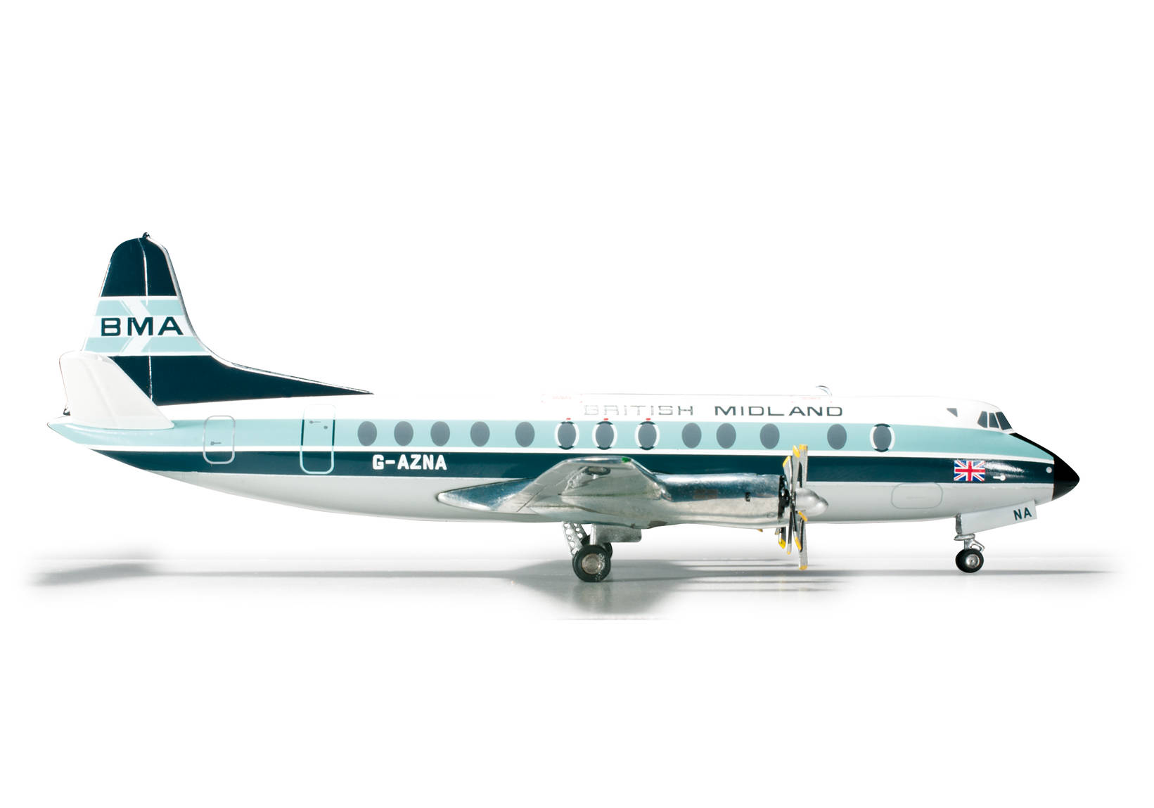 British Midland Airways Vickers Viscount 800
