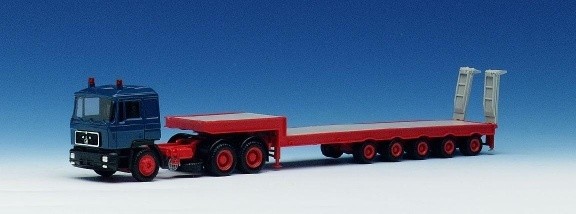 Man F90 low loader saddle train 3A/5A