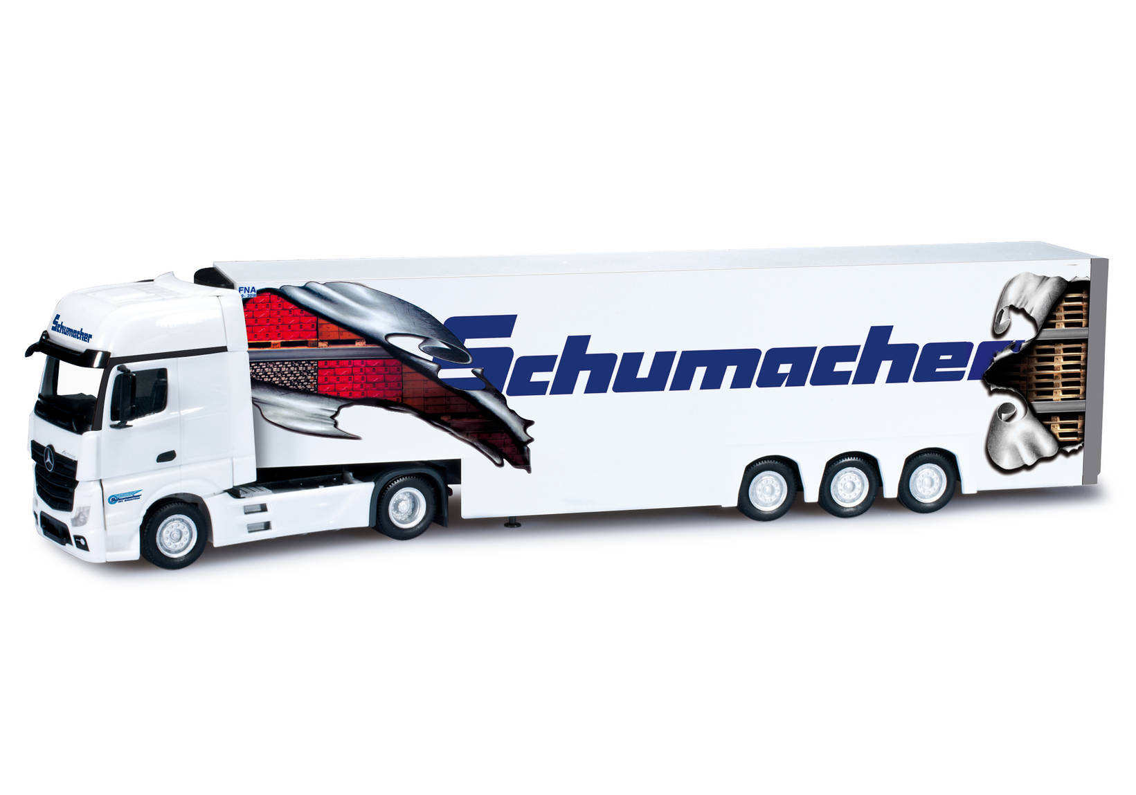 Mercedes-Benz Actros Gigaspace refrigerated semitrailer"Schumacher"