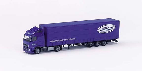 Volvo FH 12 (NEW) Curtain Plano Satta Train