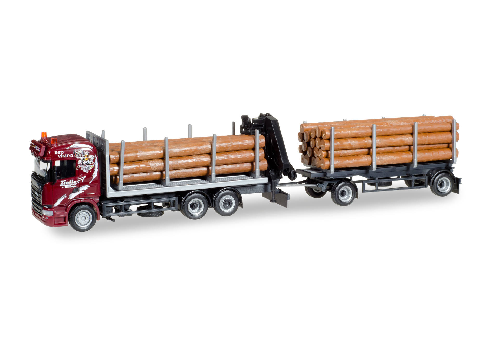 Scania R HL Holztransporter-Hängerzug "Ziefle Transporte"