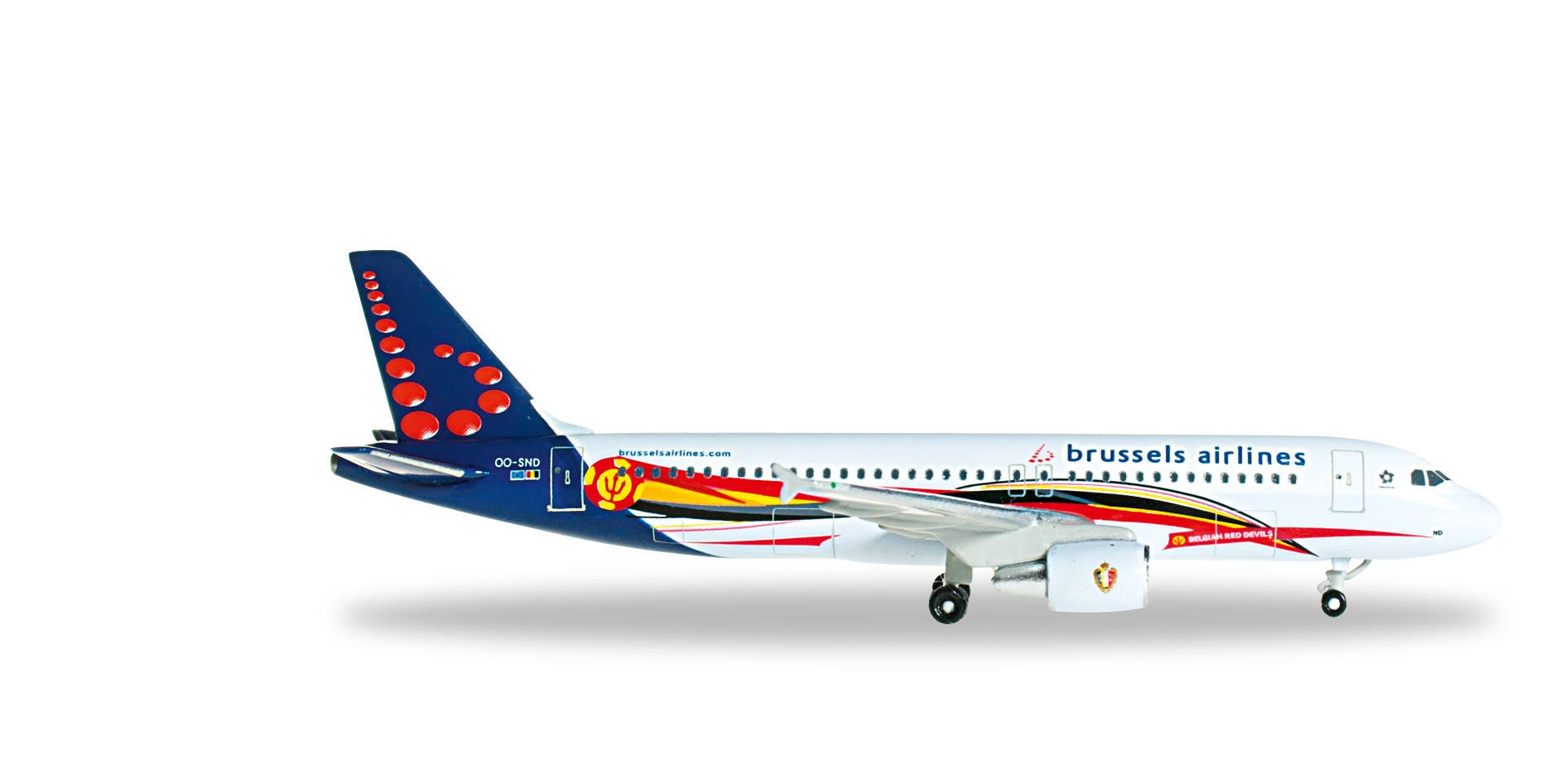 Brussels Airlines Airbus A320 "Red Devils"