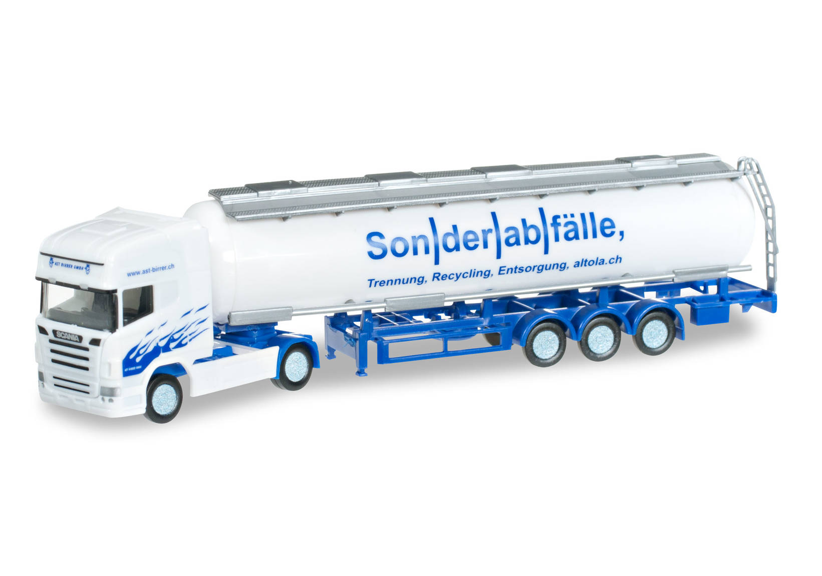 Scania R TL tank semitrailer "Ast Birrer" (CH)