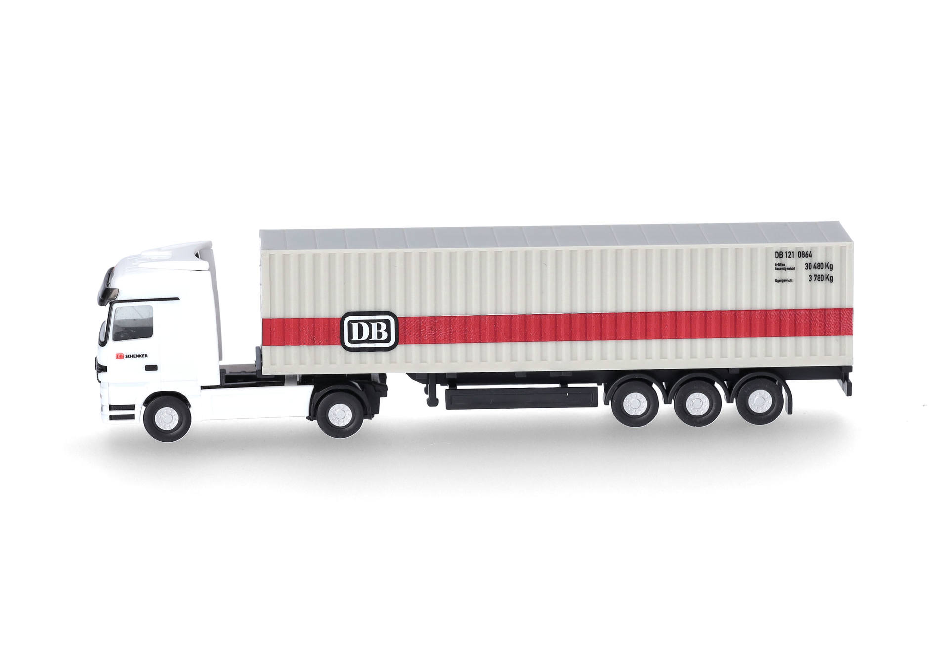Mercedes-Benz Actros Container-Sattelzug "Deutsche Bahn" (Spur N)