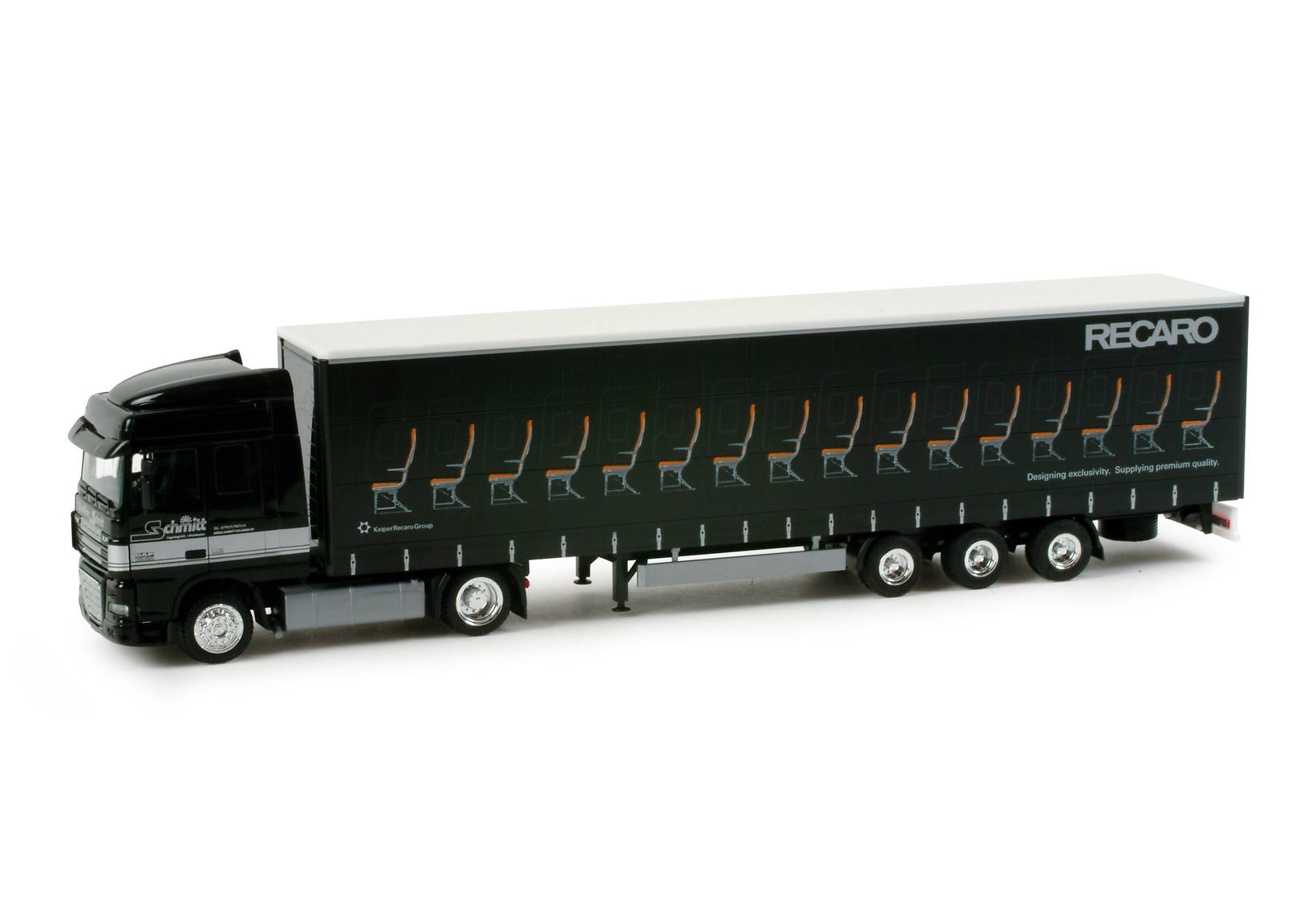 DAF XF jumbo certain semitrailer "Recaro"