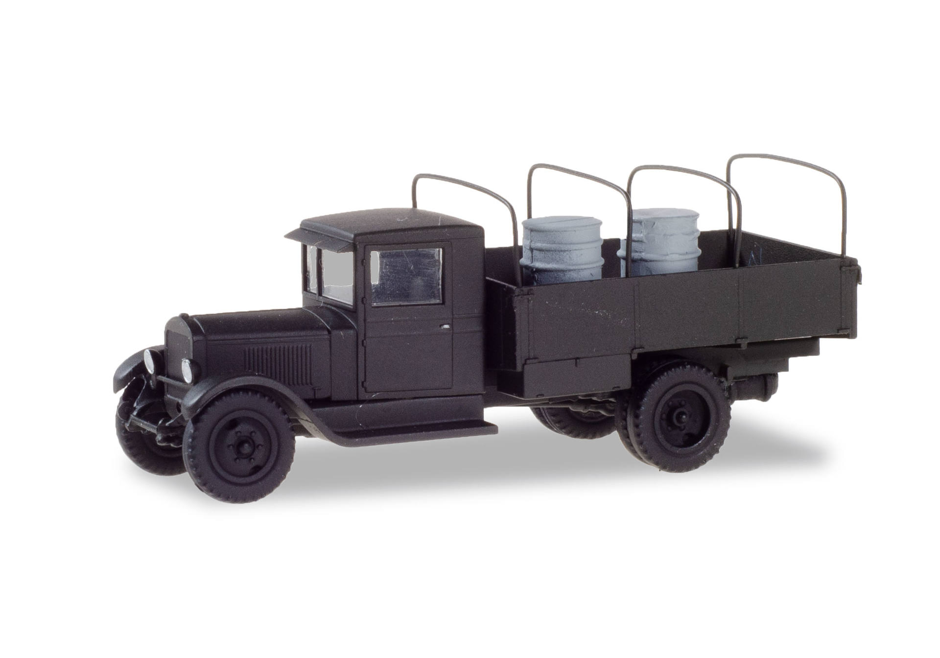 ZIS 5 with truck tarp hoopsand barrels load "Sowjetunion 1938-1945"