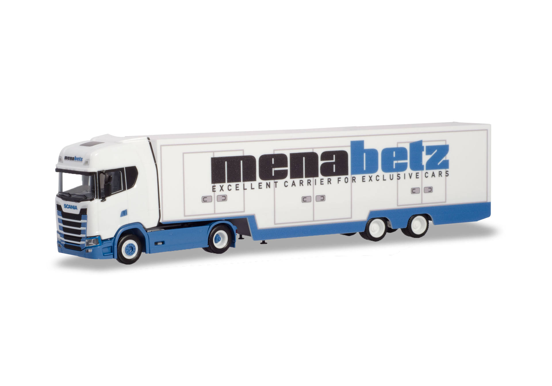 Scania CS 20 HD Koffer-Sattelzug "Menabetz"