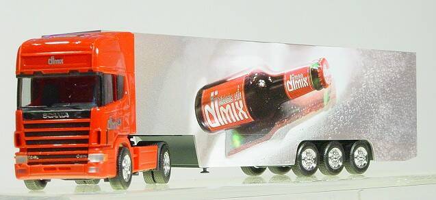Scania 164 box semitrailer "Diebels"