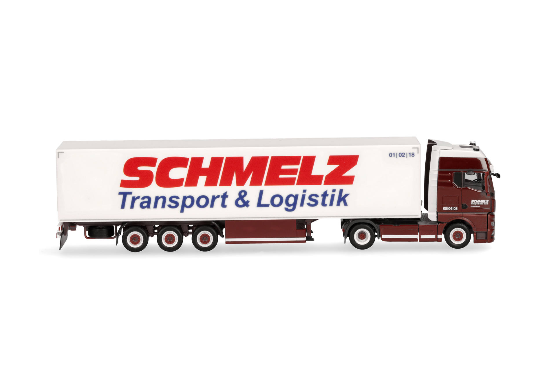 MAN TGX GX Koffer-Sattelzug "Schmelz Kassel" (Hessen/Kassel)