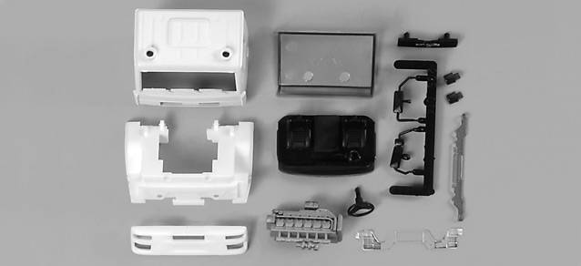 MAN LE 2000 driver's cabin for DLK (incl. rear-view mirror)Content: 2 pcs.
